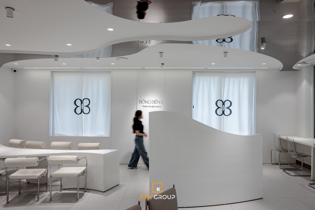 Thi công quán cafe Bông Biêng tại Đội Cấn